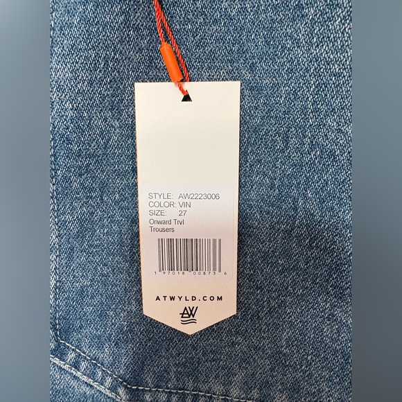 NWT Atwyld Onward Traveller Straight Leg Jeans - Picture 10 of 14